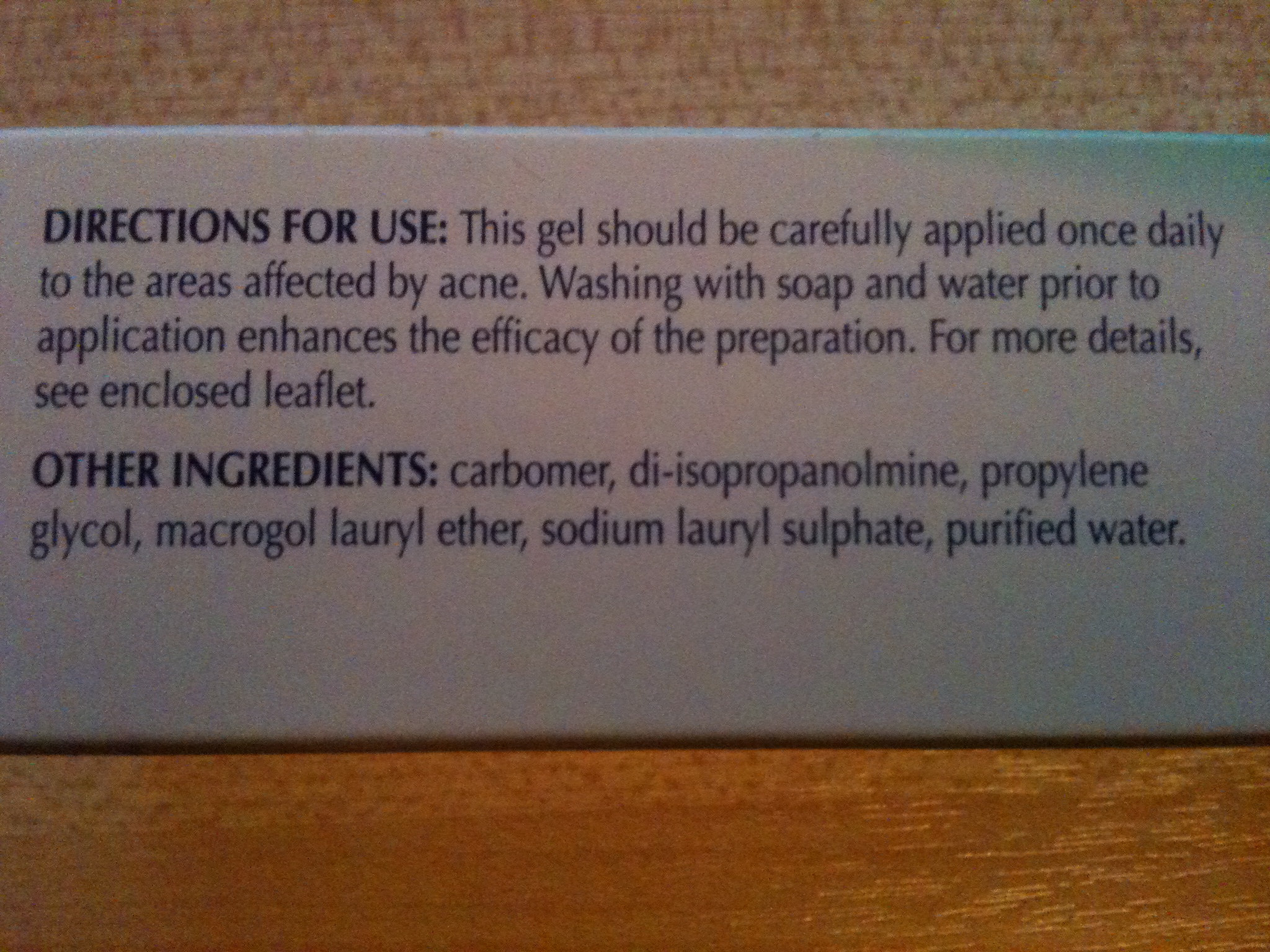 PanOxyl Aquagel - Store brand Regimen supplies - Acne.org PanOxyl Aquagel - Store brand Regimen supplies - Acne.org