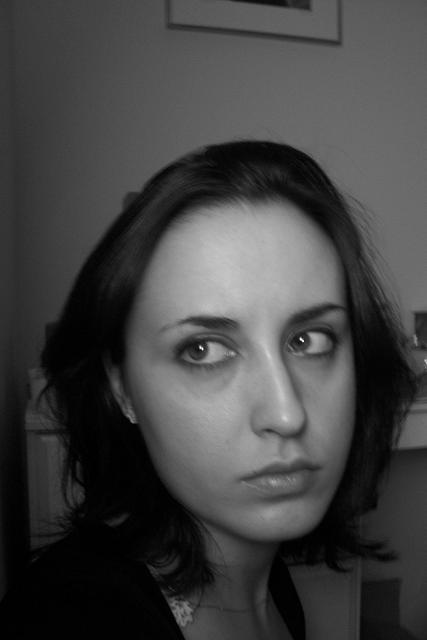 My face...