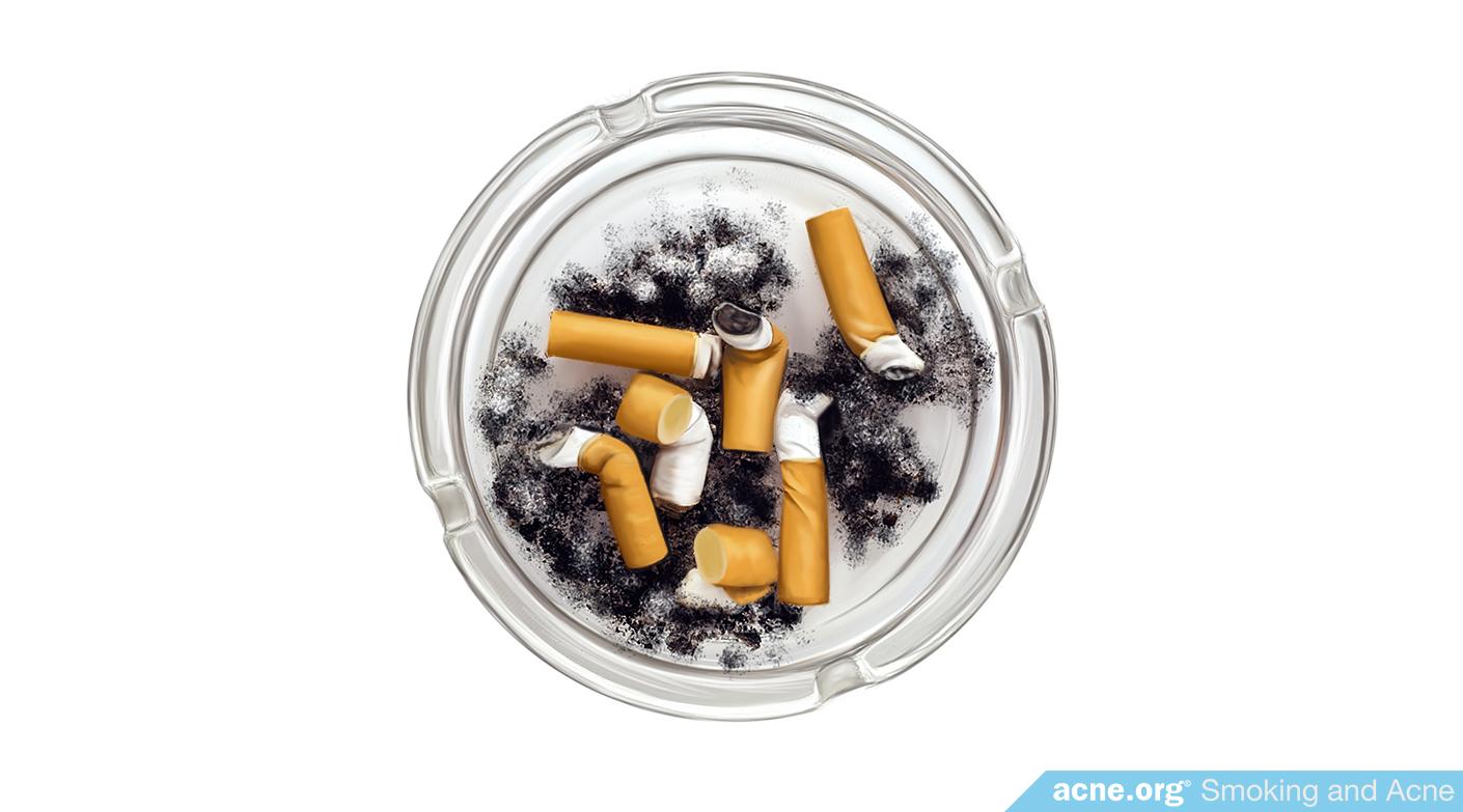 Cigarettes in Ash Tray