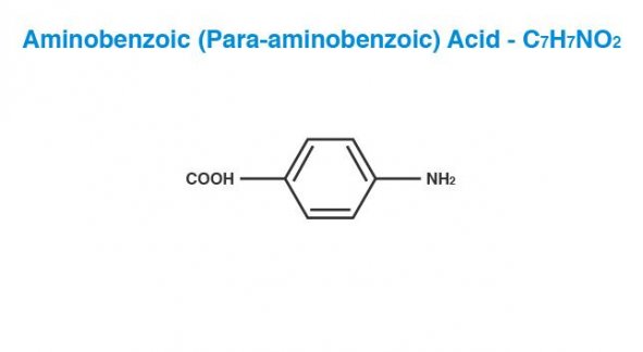Aminobenzoic (Para-aminobenzoic) Acid (PABA)