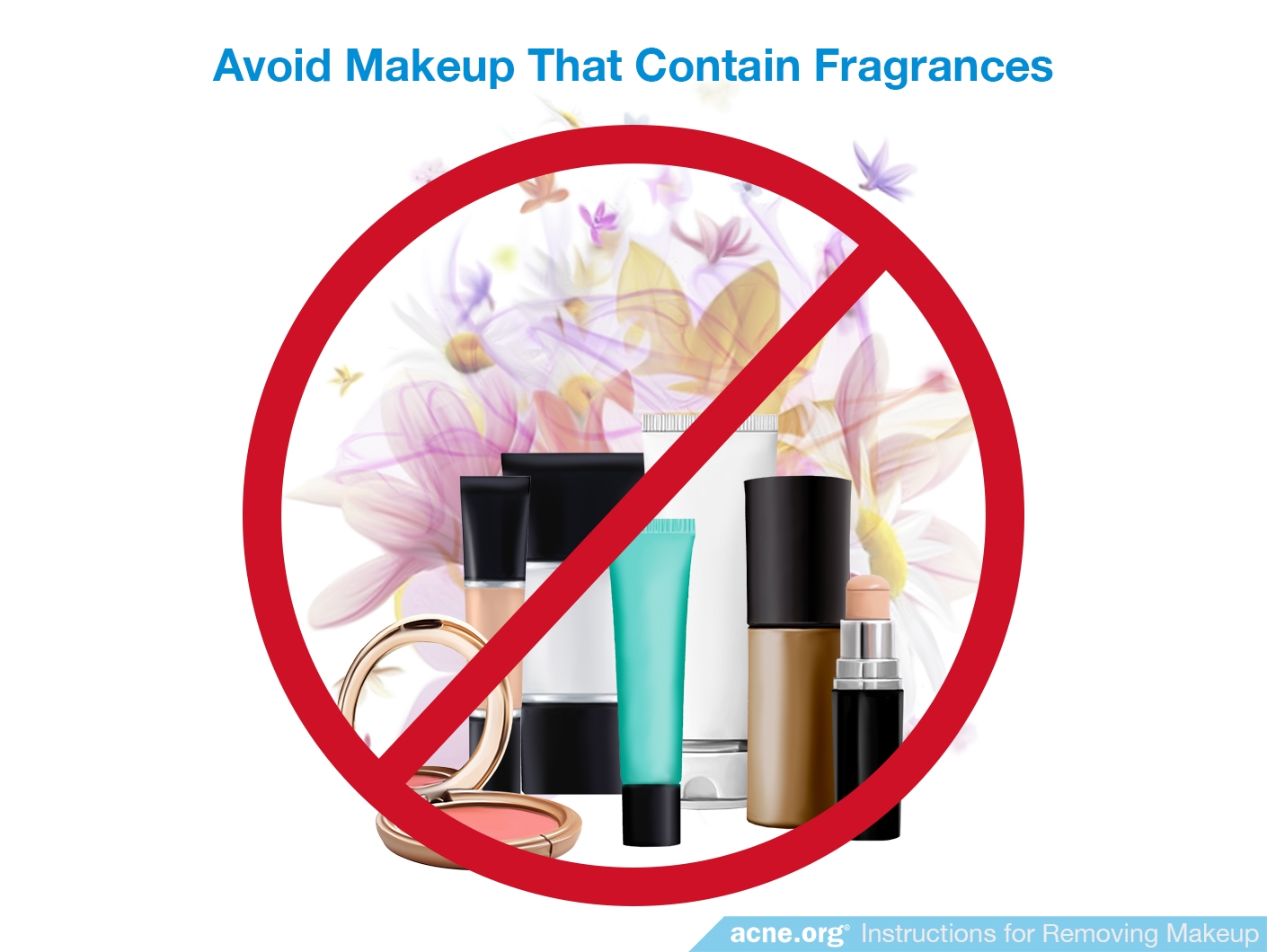 Avoid Makeup Containing Fragrance