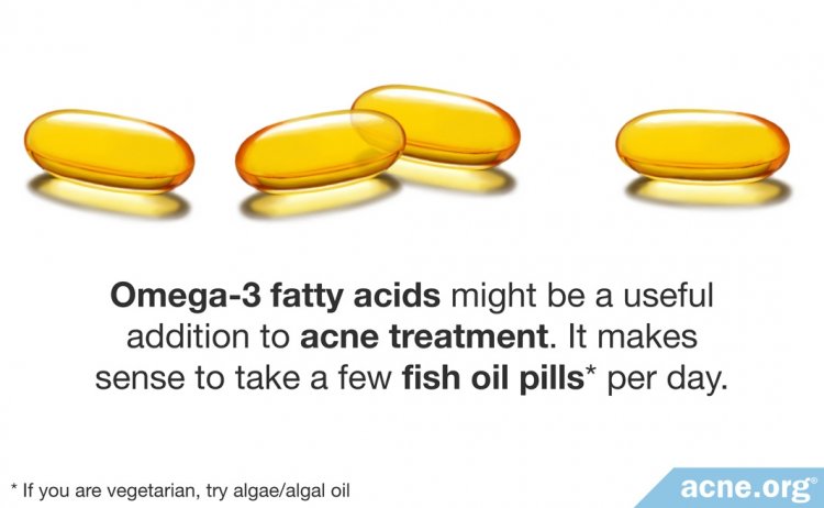 Omega-3 Fatty Acids Might Be a Useful Addition to Acne Treatment