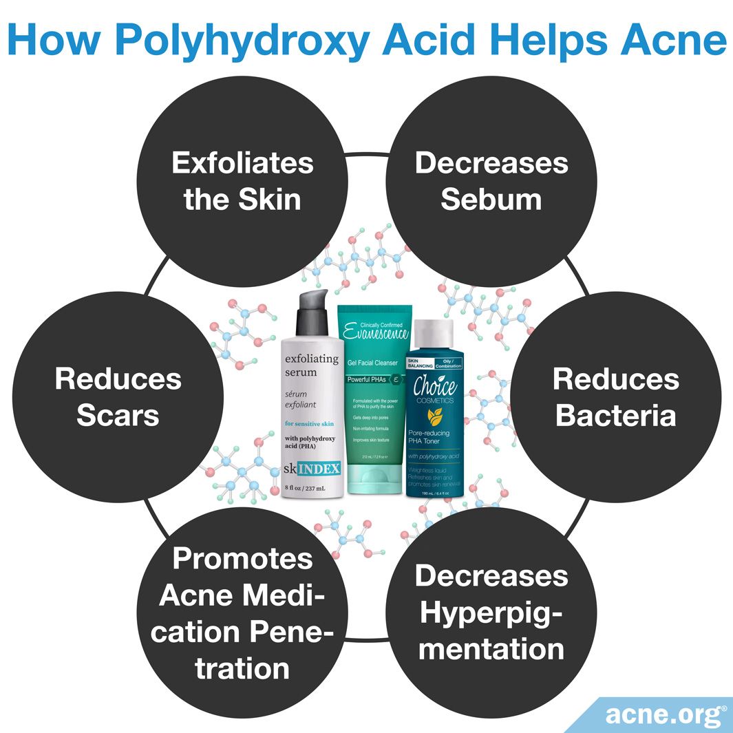 polyhydroxy acid cleanser