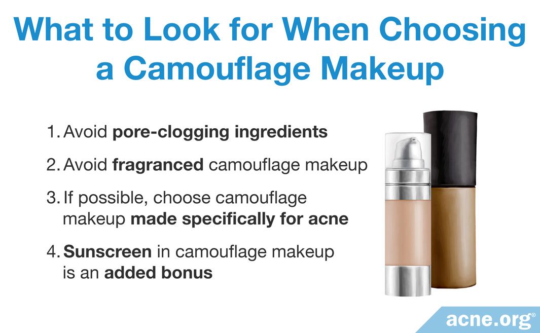 How to Choose Good Camouflage Makeup - Acne.org