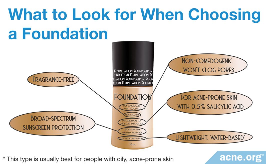 How to Choose a Good Foundation - Acne.org