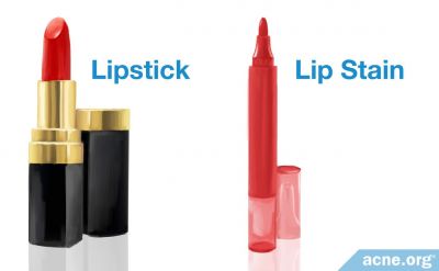 Is Lipstick Worse for Acne than Lip Stain?